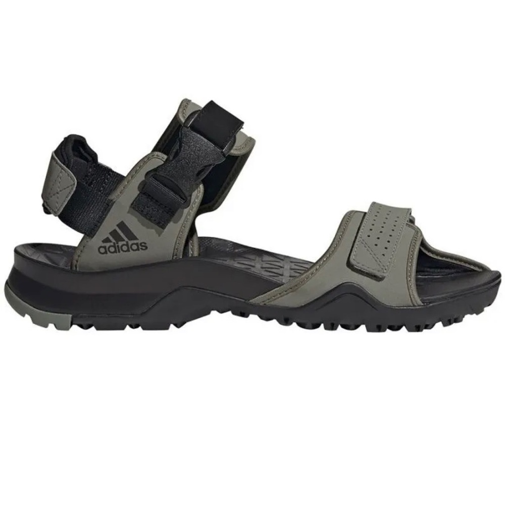 Adidas Cyprex Ultra Ii M EF7424 sandals black and military green,like New.
